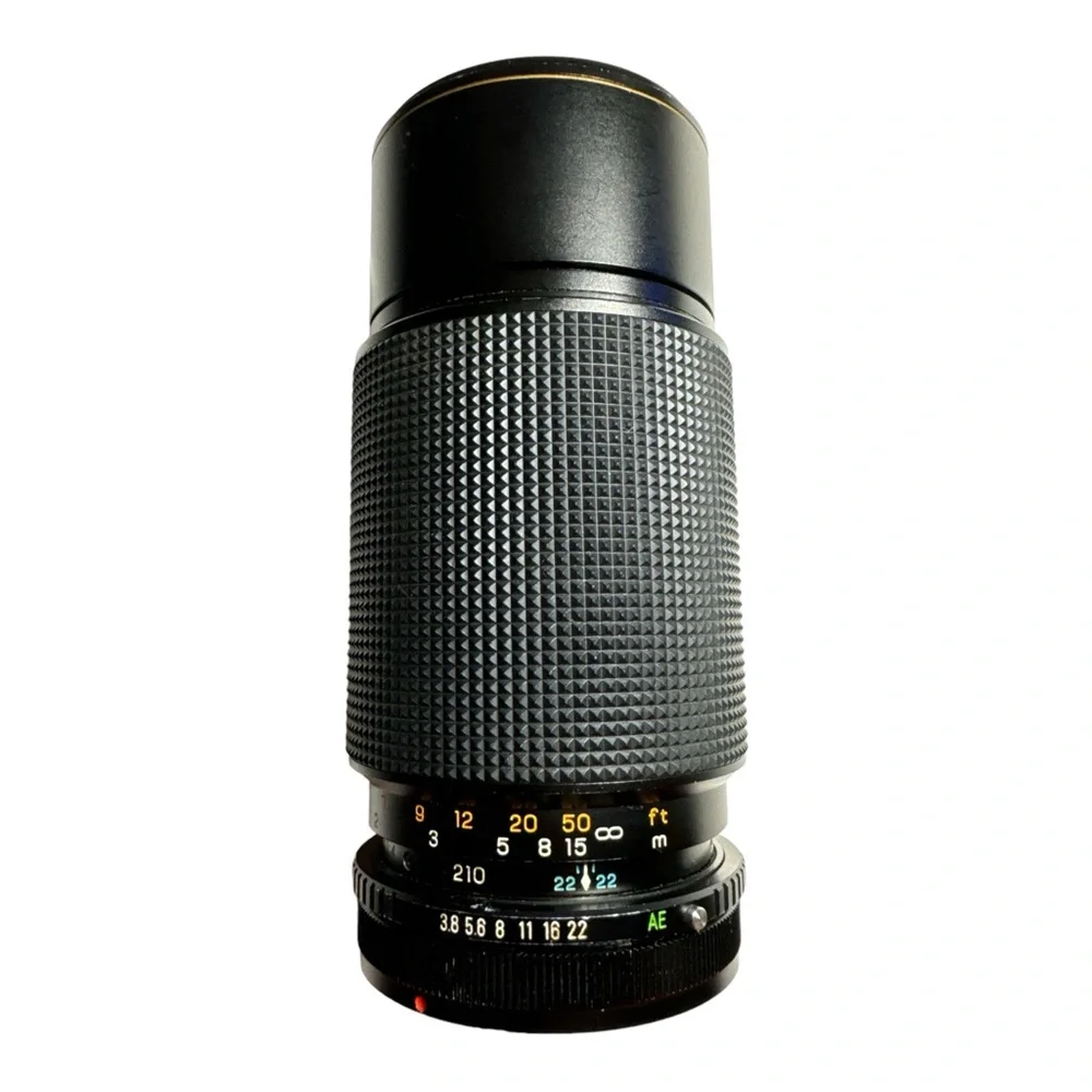 🔥 Star-D Gold Line 70-210mm f/3.8 58mm MC Mount Macro Japanese Lens W/ Case 🔥